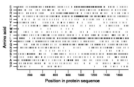 amino acid map