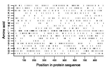 amino acid map