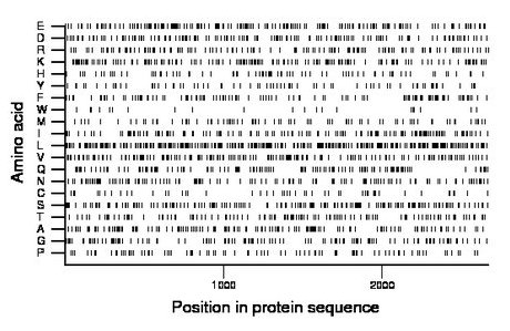 amino acid map