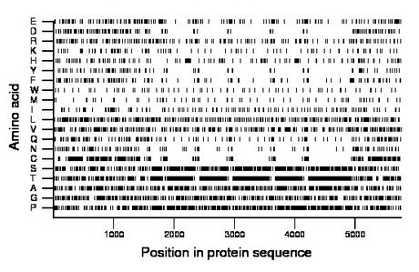 amino acid map