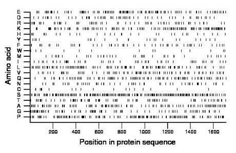 amino acid map