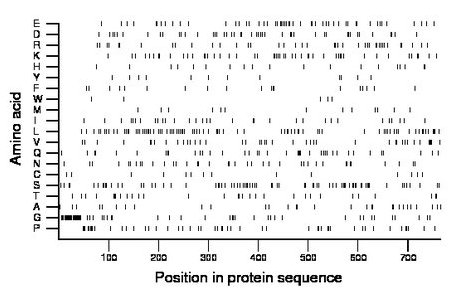 amino acid map