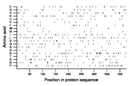 amino acid map