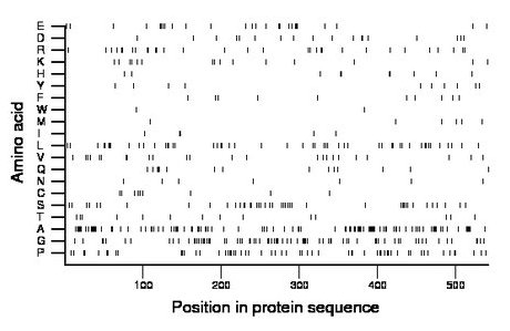 amino acid map