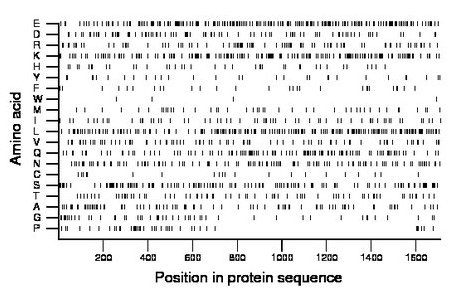 amino acid map