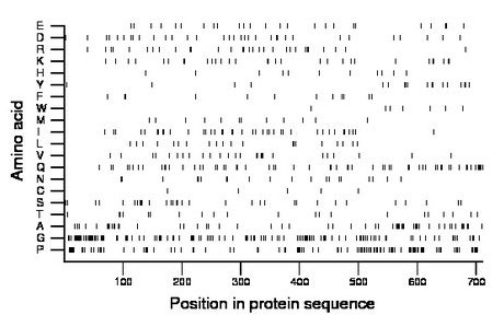 amino acid map