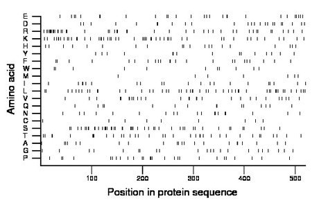 amino acid map