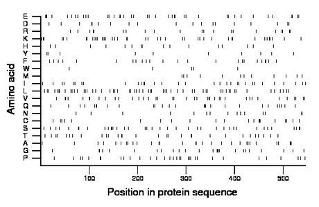 amino acid map