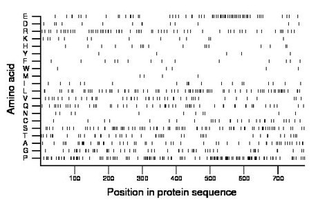 amino acid map