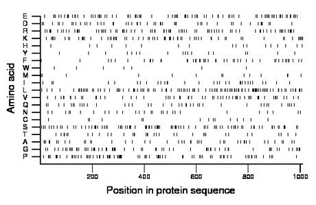 amino acid map