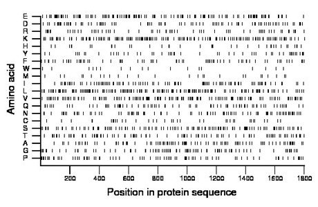 amino acid map