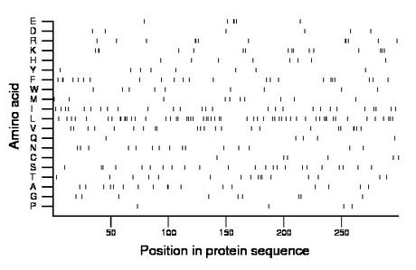 amino acid map