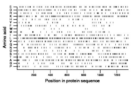 amino acid map