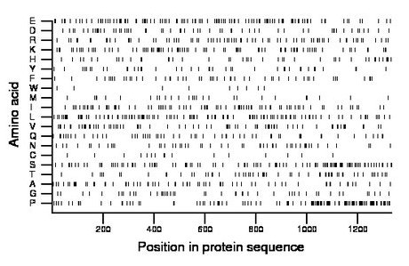 amino acid map