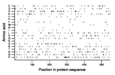 amino acid map