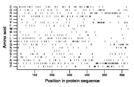 amino acid map