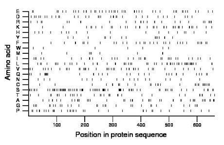 amino acid map