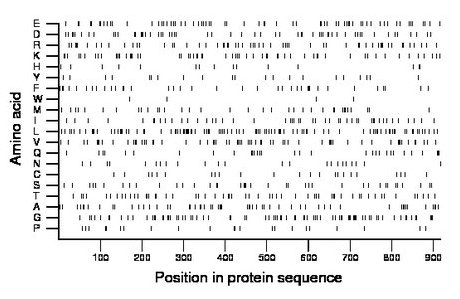 amino acid map