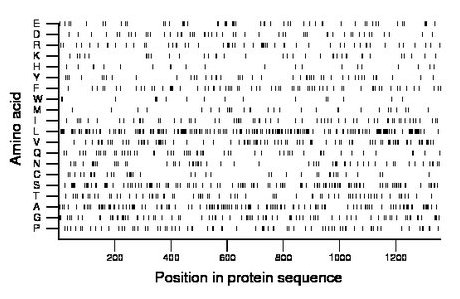 amino acid map