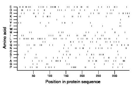 amino acid map