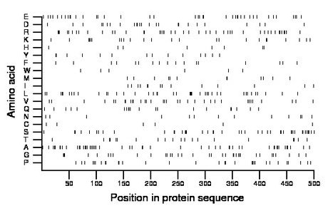 amino acid map