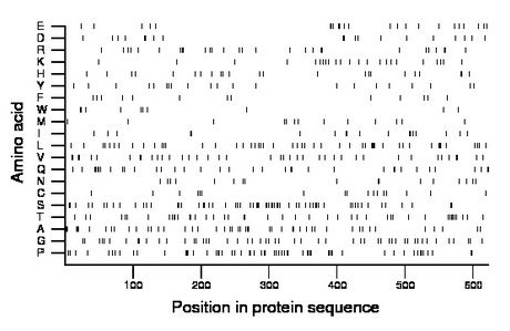 amino acid map