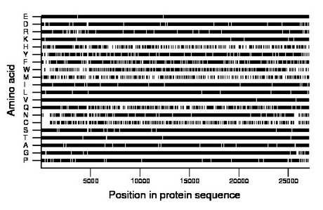 amino acid map