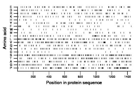 amino acid map