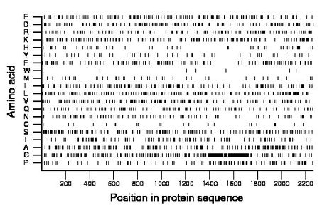 amino acid map