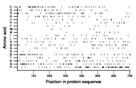 amino acid map