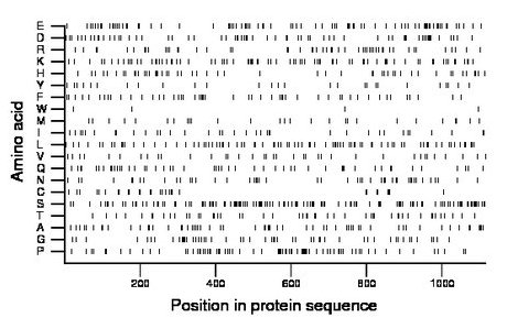 amino acid map