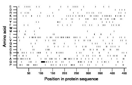 amino acid map