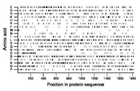 amino acid map