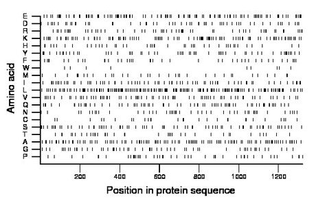 amino acid map