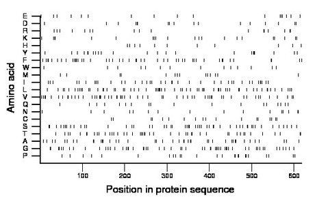 amino acid map