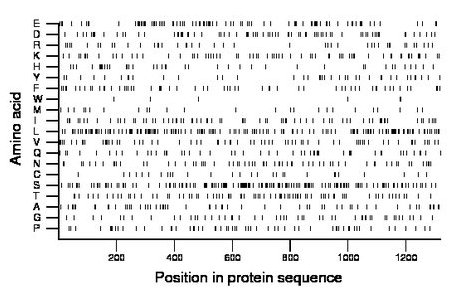 amino acid map