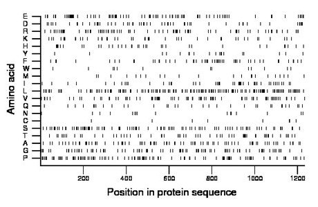 amino acid map