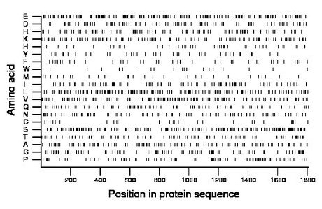 amino acid map