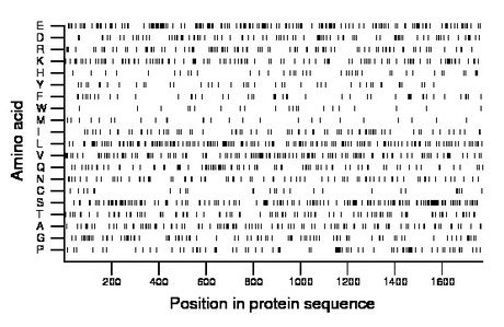 amino acid map