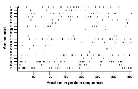 amino acid map