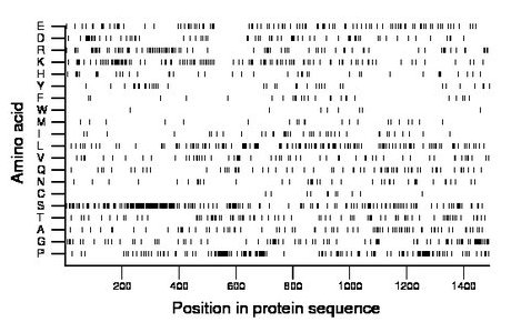 amino acid map