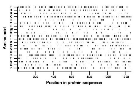 amino acid map