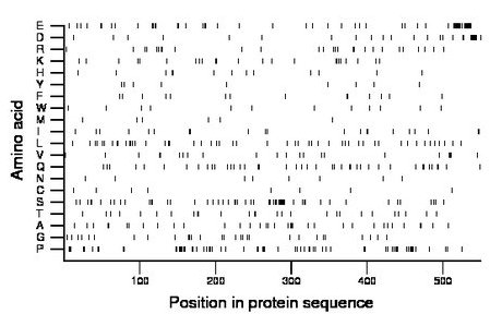 amino acid map