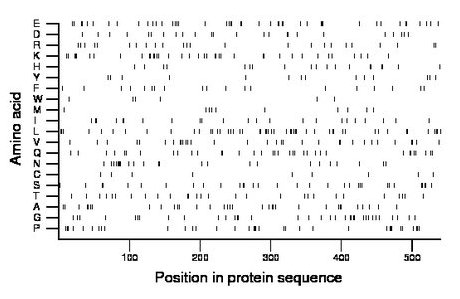 amino acid map