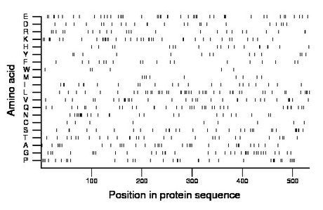 amino acid map