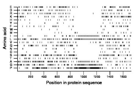 amino acid map