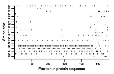 amino acid map