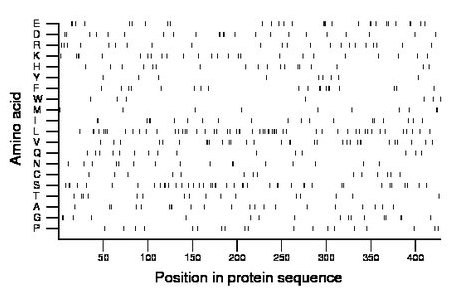 amino acid map