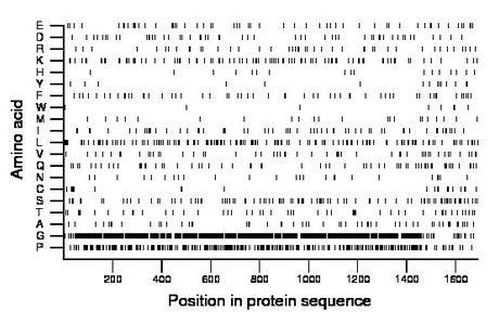 amino acid map