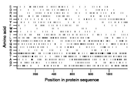 amino acid map